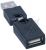 65260 ROTATIONSADAPTER USB 2.0-A STECKER > BUCHSE