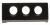 5313217251 Rahmen Tasten (ABS) schwarz ECO310 (T)