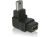 65097 Adapter USB-B Mini 5Pin Stecker/Buchse 90°gewinkelt