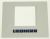 742857300 Abdeckung für Display weiß FKV 26../