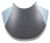147 0298 510 COUVERCLE METALISE BLEU CAPOT COMPARTIMENT POUSSIERES EXTR
