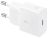 EP-T4511NWEGEU PASSEND FÜR SAMSUNG GYORSTÖLTŐ 45W POWER KÁBEL NÉLKÜL EP-T4511, FEHÉR
