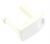 207543608 Scharnier Stecker DS weiß