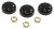 407144788 DREHKNOPF,SCHWARZ,3 TEILE