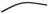 DC67-00244N Ablaufschlauch; AEGIS 3, EPDM, ID6, OD10, T2.0, L2