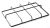 133.0363.918 RIC PIANO GRIGLIA PIATT. SX 3D 60 NEW