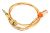 Z011J03 Thermoelement Triple Couronne 450mm