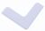 766251748 GLASS SHELF BACK CORNER-R