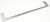 42150129 REF GLASS SHELF PRF-FRONT/395(SILVER.G