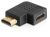 65076 ADAPTER HDMI STECKER > HDMI BUCHSE 90° RECHTS