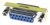 65480 Adapter Sub-D 15 Pin Buchse > Buchse Gender Changer