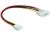 83184 STROMKABEL 4 PIN STECKER > 4 PIN FLOPPY BUCHSE 24 CM