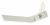 WAP28000-AA C00914247 PLS.N.STD.GRP LEFT BUM.32/43 CRYSTAL WHT