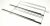 210443419 C00899761 GRILL SHELF TELECOPIC 3 LEVEL LEFT