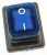 3627-255.22 WIPPENSCHALTER 2-POLIG WASSER-/STAUBSCHUTZ IP65 SCHWARZ/BLAU