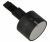 9072317 Versenkknopf 38 schwarz/Inox HA 12300A