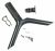 BN96-49217A TV TALP BAL OLDALI ;43QRQ60T,ABS