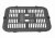 SS-9100053814 GRILLE/GAUCHE+PATIN