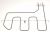 42836668 Heizelement oben 1800W C weiß