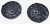 KF574 B74-TV27-051-BX KOHLEFILTER, 2 STÜCK, SET