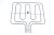 22237274 obere Heizelement-Befestigungsgruppe (65LT