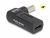 60009 Adapter für Notebook-Ladekabel USB Type-C Buchse zu PASSEND FÜR ACER 5,5x1,7mm Stecker 90° gewinkelt