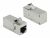 87142 KEYSTONE MODUL RJ45 BUCHSE ZU RJ45 BUCHSE CAT.6A 90° GEWINKELT