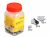66906 RJ45 modularer Stecker mit robuster Rastnase Cat.6 und Knickschutztülle 50er Set