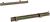 17007683 TELESKOPAUSZUG 1-FACH ÜBERAUSZUG CLIP RAIL SET (RECHTS UND LINKS), LEVEL-UNABHÄNGIG PYROLYSEFÄHIG, MAX. 15 KG
