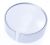 SK2321540100 PROGRAMMWAHLKNOPF, WEISS-SILBER