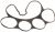 DJ63-00957A GASKET-BODY CYCLONE:SD9450,EPDM,BLK,HD40